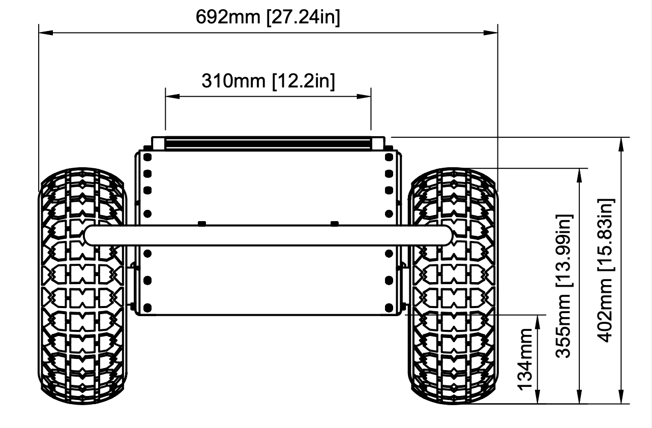 Husky tech specs front